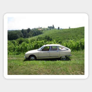 Citroen GS in Jeruzalem Slovenia Sticker